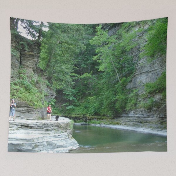 Item preview, LUSH GREEN NATURE WATER SCENERY designed and sold by findsbyjune374.