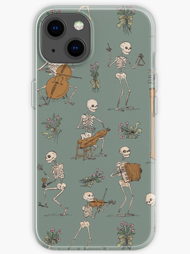iPhone Case, Skeleton orchestra designed and sold by tanaudel