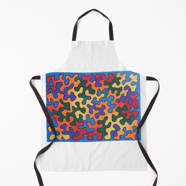 Item preview, Rainbow abstract squiggle line design designed and sold by jengeecreations.
