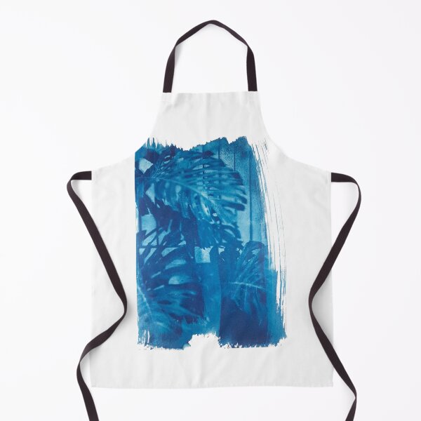 Item preview, Monstera plant leaves cyanotypes designed and sold by Milicatart.