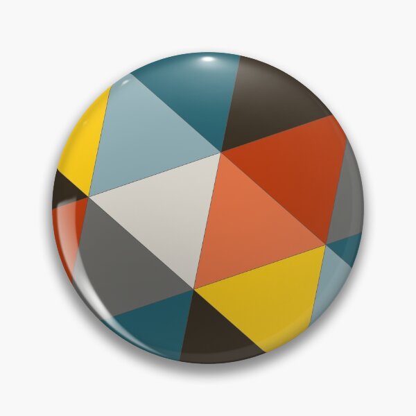 Item preview, Steve Zissou small triangles - Wes Anderson Palette Patterns designed and sold by Groenendijk.