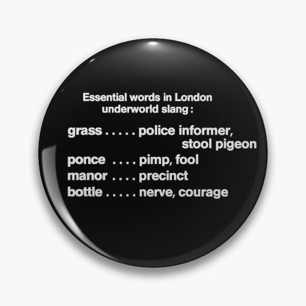Item preview, The Long Good Friday Glossary designed and sold by beastmustdie.