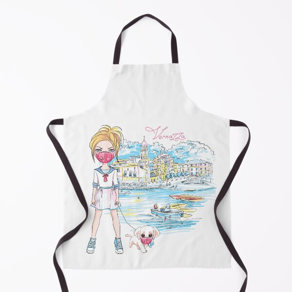 Item preview, Baby girl walk a dog on quarantine designed and sold by kavalenkavart.