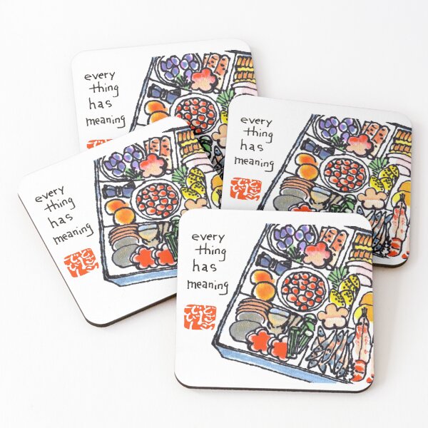 Item preview, Japanese Cuisine (Osechi) designed and sold by dosankodebbie's etegami world.