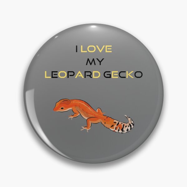 Item preview, I Love My Leopard Gecko designed and sold by Dandistries.