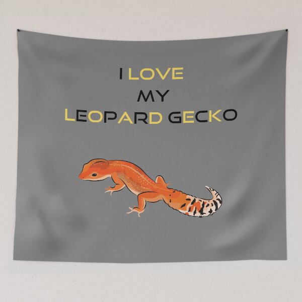 Item preview, I Love My Leopard Gecko designed and sold by Dandistries.