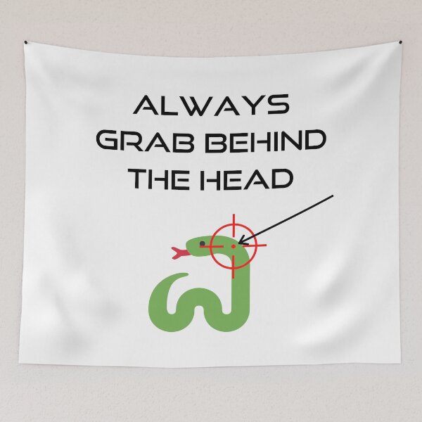 Item preview, Always Grab Behind The Head designed and sold by Dandistries.