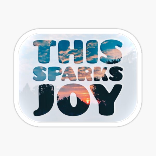 Item preview, This Sparks Joy - Sunset Photography designed and sold by tymonardo.