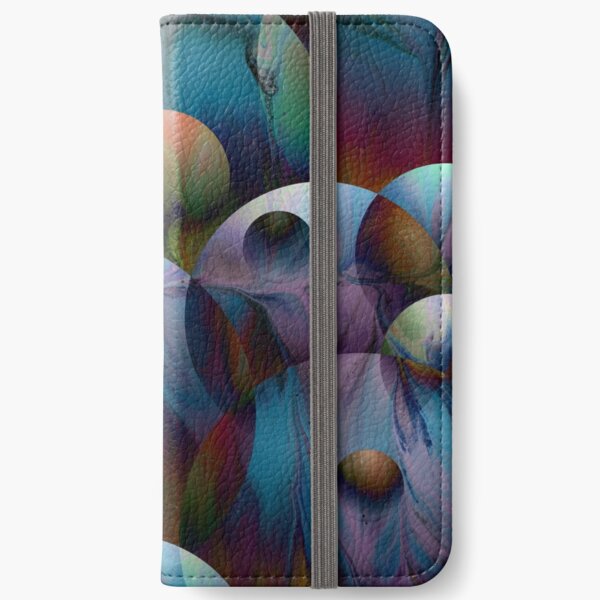 Orbs 2: round spheres abstract iPhone Wallet