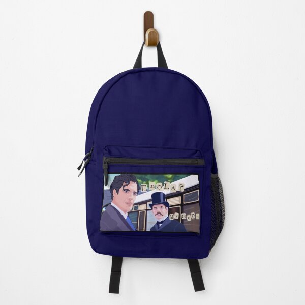 Item preview, Enola, Sherlock, and Mycroft Train Meeting designed and sold by RISEHIGHER.