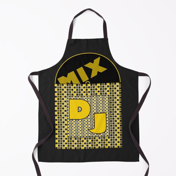 Item preview, Yellow DJ mix vinyl with vintage tiles designed and sold by Stéphane Thirion.