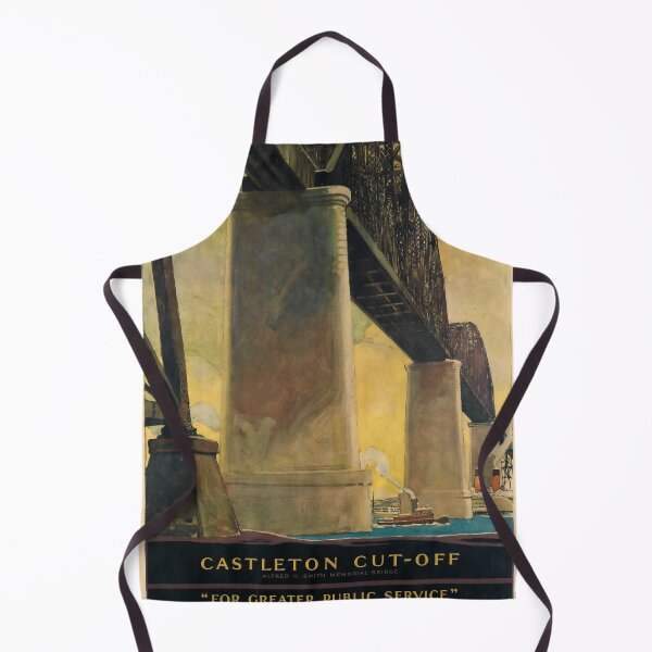 Item preview, Castleton Cut Off retro poster designed and sold by CorasPosters.