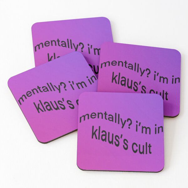 Item preview, 'klaus's cult' umbrella academy design designed and sold by dangerousfrog.