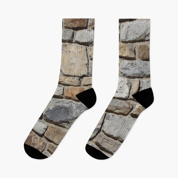 Item preview, Stone Wall with Brown and Gray Stones designed and sold by Nerdy-Tees.