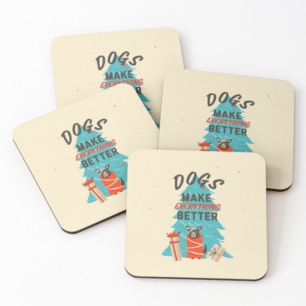 Item preview, Dogs make everything better designed and sold by AmazingEcraft.