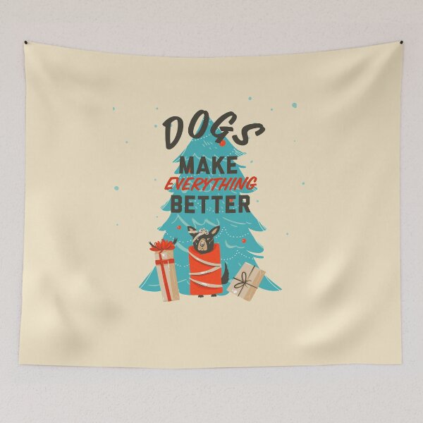 Item preview, Dogs make everything better designed and sold by AmazingEcraft.