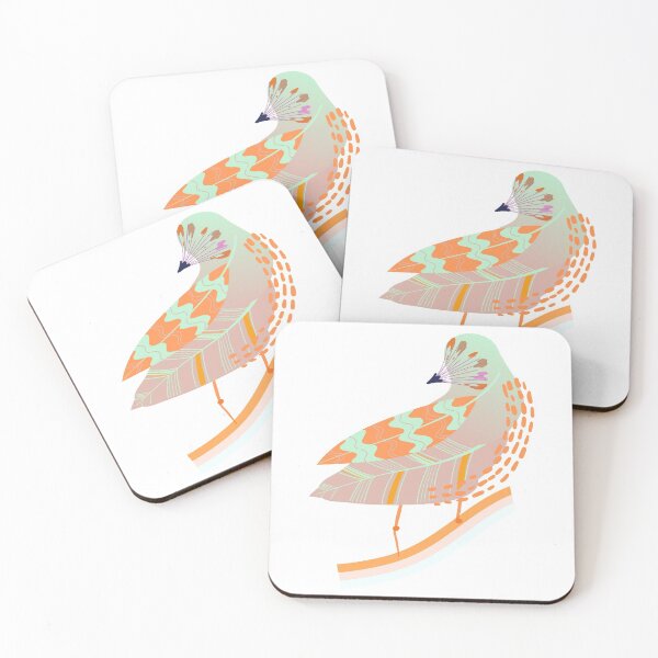 Item preview, geometric bird designed and sold by DaughertyDraws.