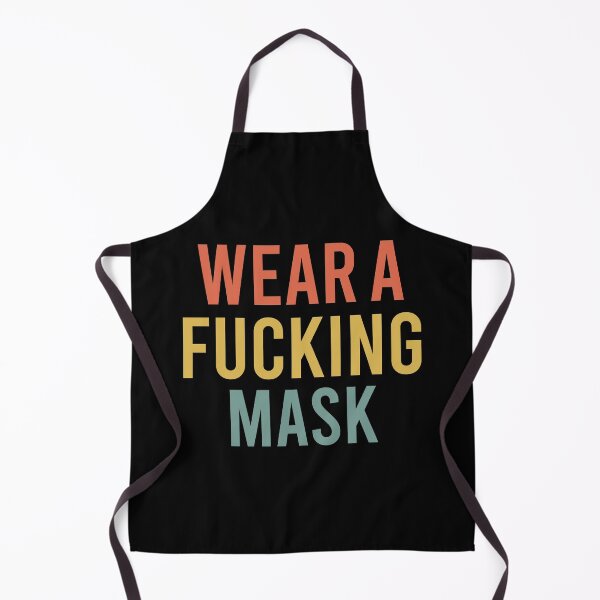 Item preview, Wear A Fucking Mask designed and sold by khaled11591.