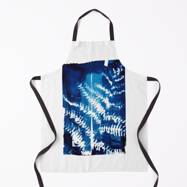 Item preview, Fern leaves cyanotype artwork designed and sold by Milicatart.