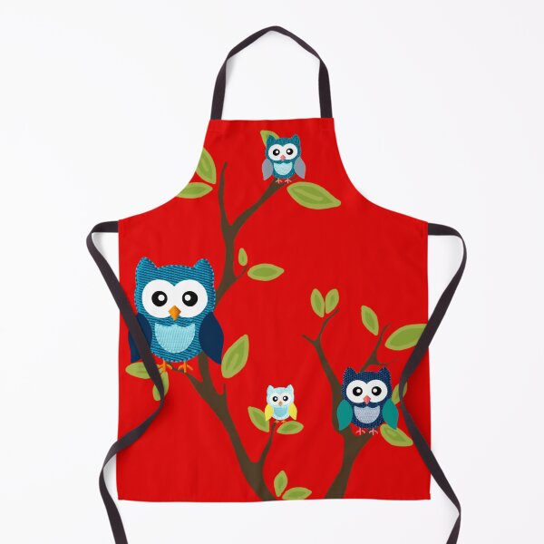 Item preview, Owls in Tree - red designed and sold by MarcSabuncu.