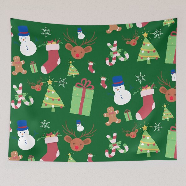 Item preview, Cute Christmas Pattern designed and sold by piastrelli.