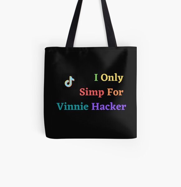 "I Simp For Vinnie Hacker " Tote Bag by loulou1964 | Redbubble