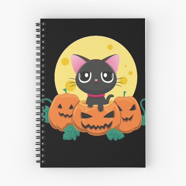 Item preview, Cat with pumpkins designed and sold by AndyRuiz.