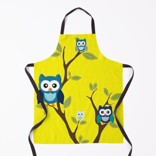 Item preview, Owls in Tree - yellow designed and sold by MarcSabuncu.