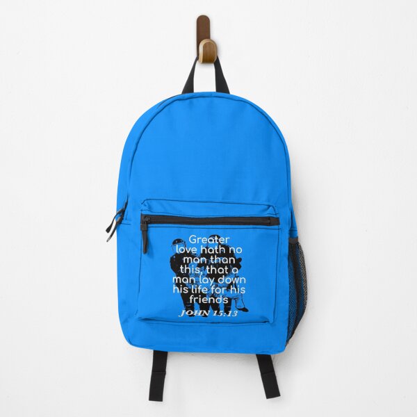 Item preview, Greater love hath no man than this, that a man lay down his life for his friends John 15:13 designed and sold by OpenMindPrints.
