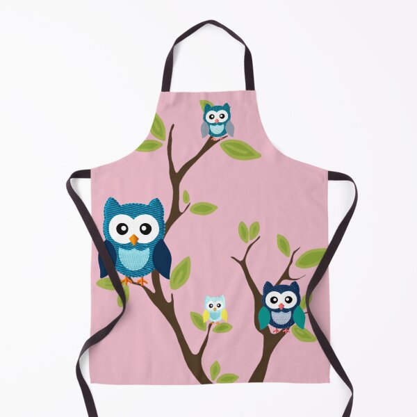 Item preview, Owls in Tree - pink designed and sold by MarcSabuncu.