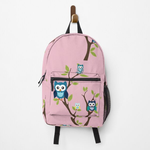 Item preview, Owls in Tree - pink designed and sold by MarcSabuncu.