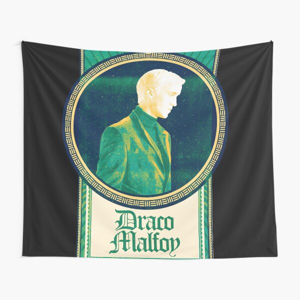 Vintage Draco Malfoy Collectible Foil Tapestry