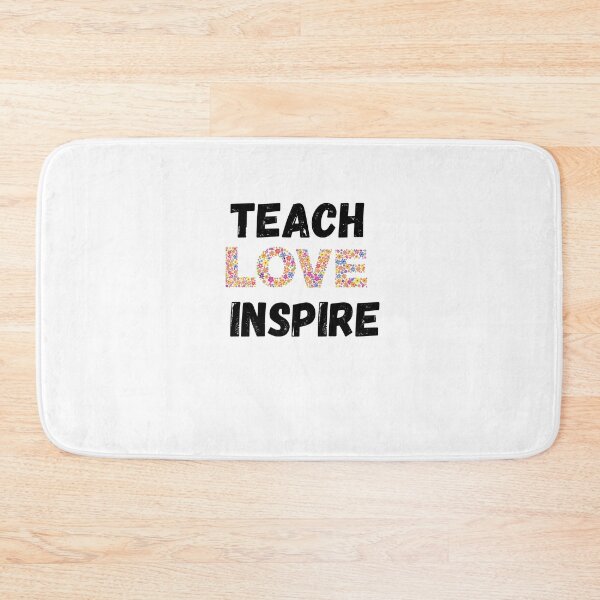 Item preview, teach love inspire designed and sold by Medbouhouch.