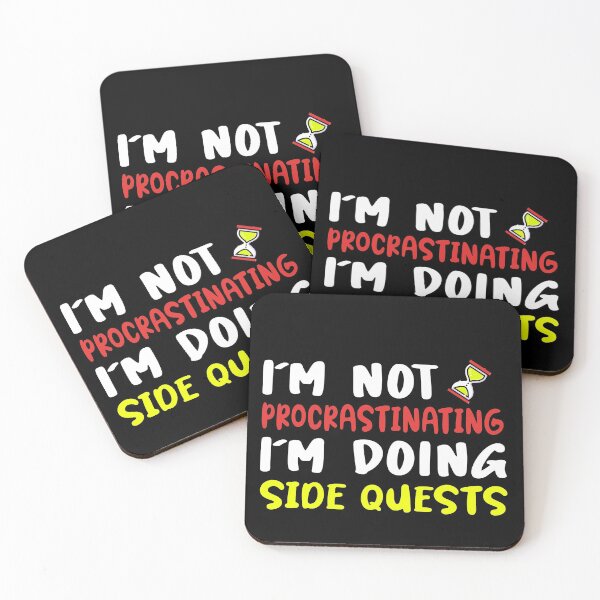 Item preview, I'm not procrastinating I'm doing side quests designed and sold by Mo-2000.