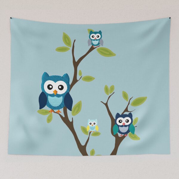 Item preview, Owls in Tree Design  designed and sold by MarcSabuncu.