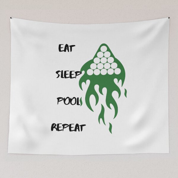 Item preview, Eat Sleep Pool Repeat designed and sold by ShopSpot.