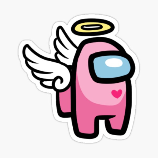  Cute Angel Among  Us  Skin Sticker  by Claireychen Redbubble 