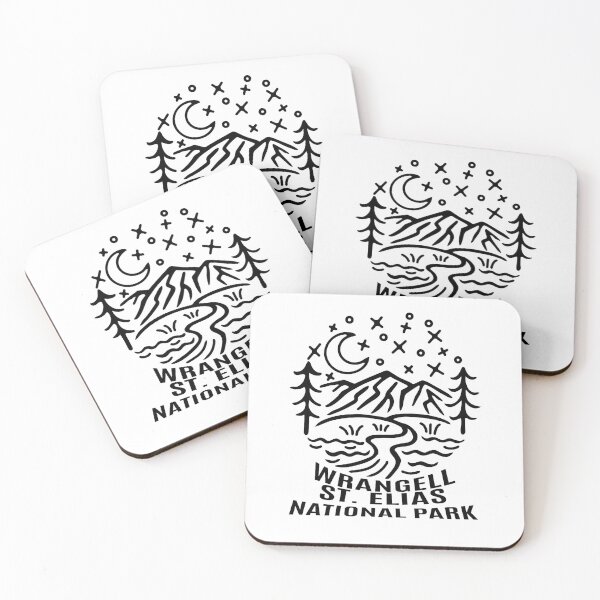 Item preview, Wrangell-St. Elias National Park Sketch  designed and sold by HalpinDesign.