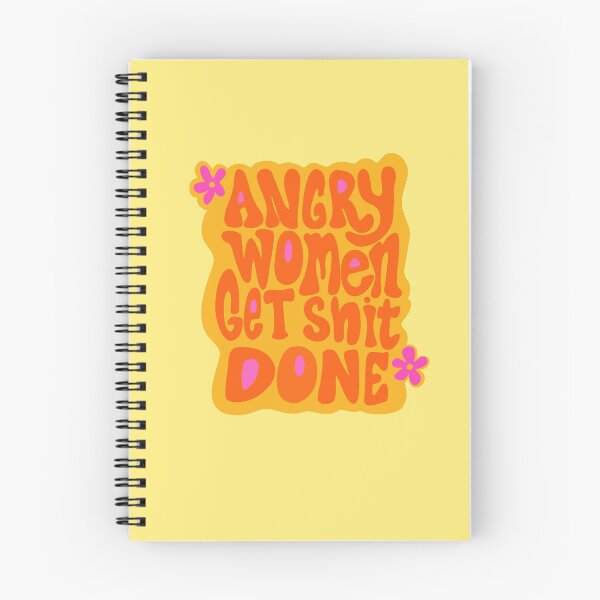Item preview, Angry Women Get Shit Done Womens statement, protest, feminism designed and sold by SleeplessLady.