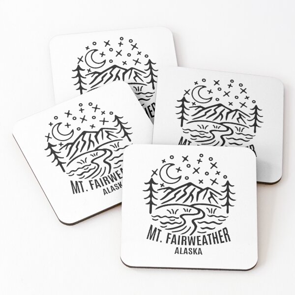 Item preview, Mount Fairweather Sketch  designed and sold by HalpinDesign.