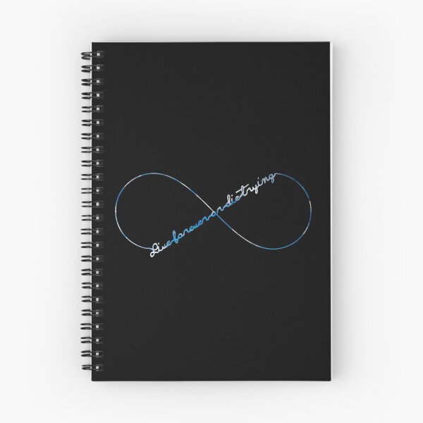 Item preview, Live forever or die trying - lemniscate (sky) designed and sold by DotorEaon.