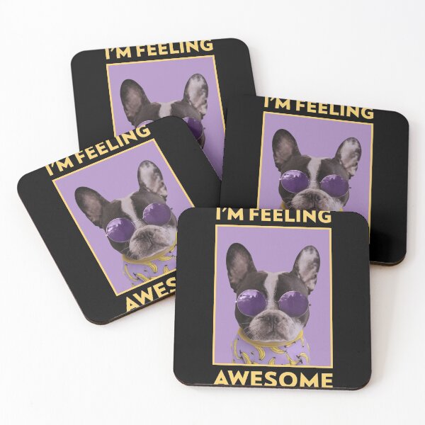 Item preview, I'm feeling awesome - Dog designed and sold by Arva-Designs.