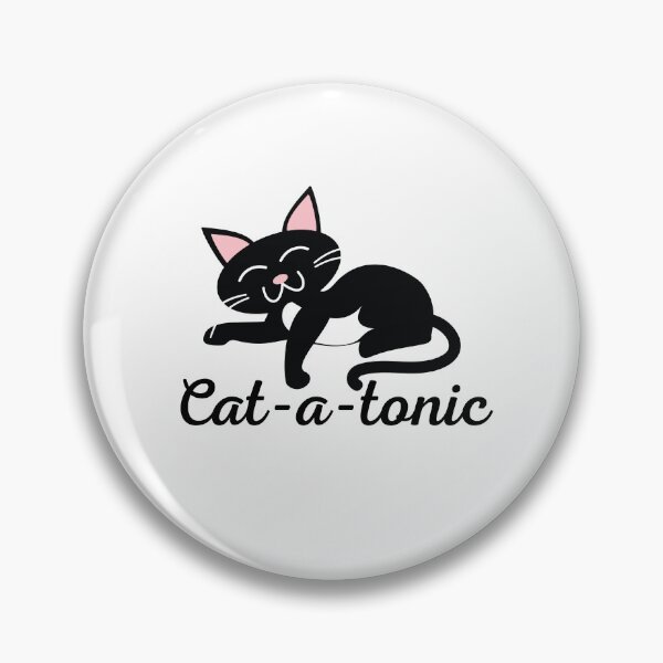 Item preview, Cat-a-tonic, Cat puns, Cat lovers  designed and sold by Farprintod.