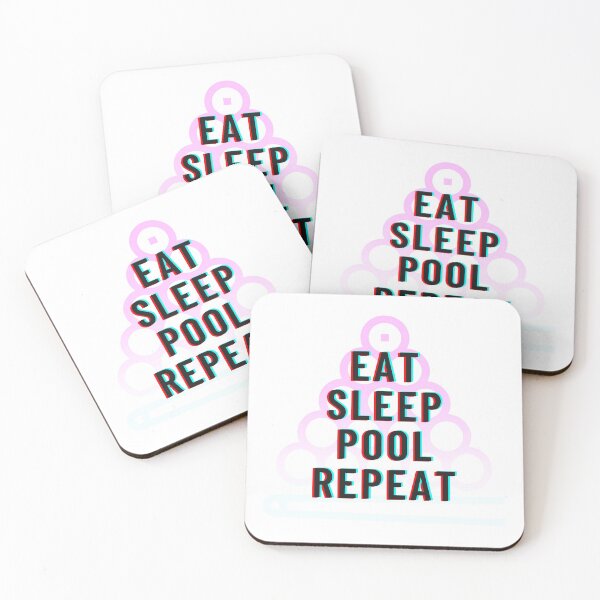Item preview, Eat Sleep Pool Repeat designed and sold by ShopSpot.