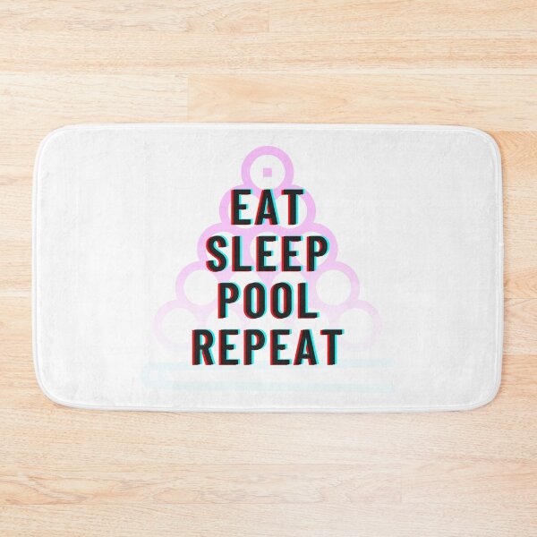 Item preview, Eat Sleep Pool Repeat designed and sold by ShopSpot.