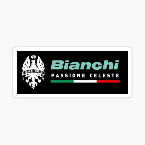 Top Bianchi Ciclismo Italia Pegatina