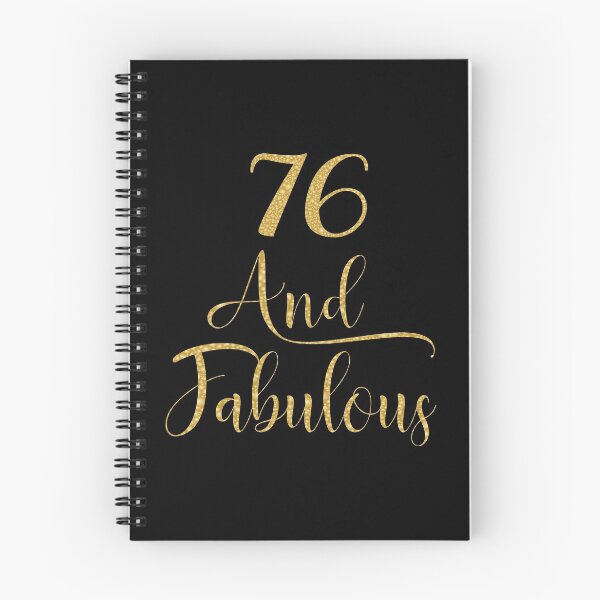 Item preview, Women 76 Years Old And Fabulous 76th Birthday Party product designed and sold by Grabitees.