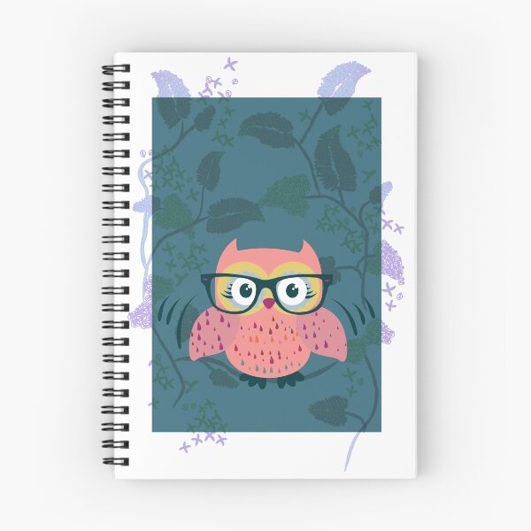 Item preview, Cute Wild Life Hipster owl. designed and sold by GalAmarArt.