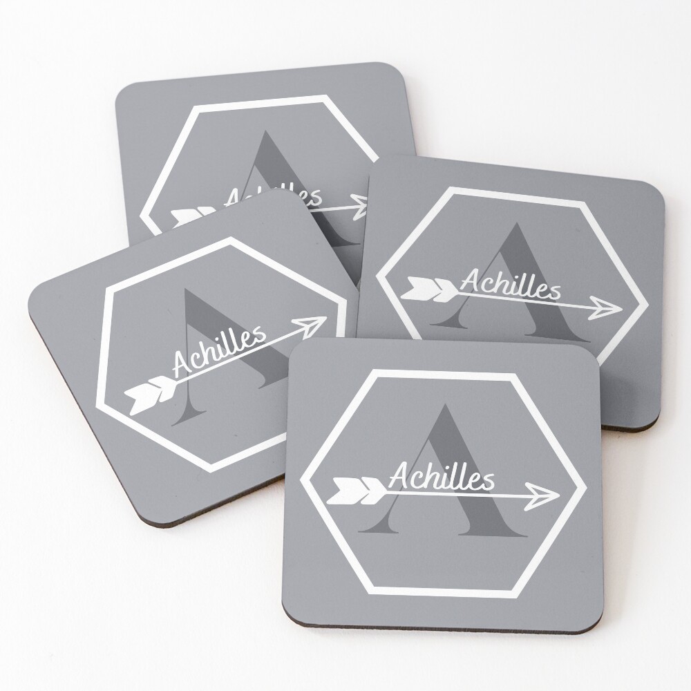 Achilles Coasters (Set of 4)