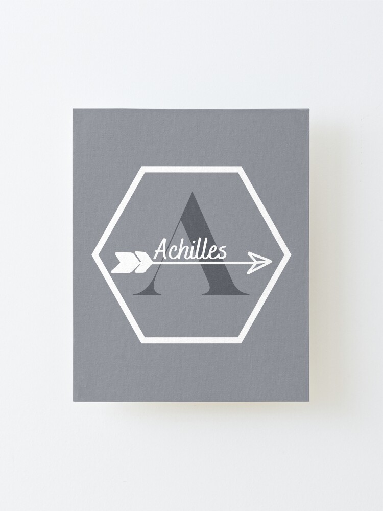 Alternate view of Achilles Mounted Print